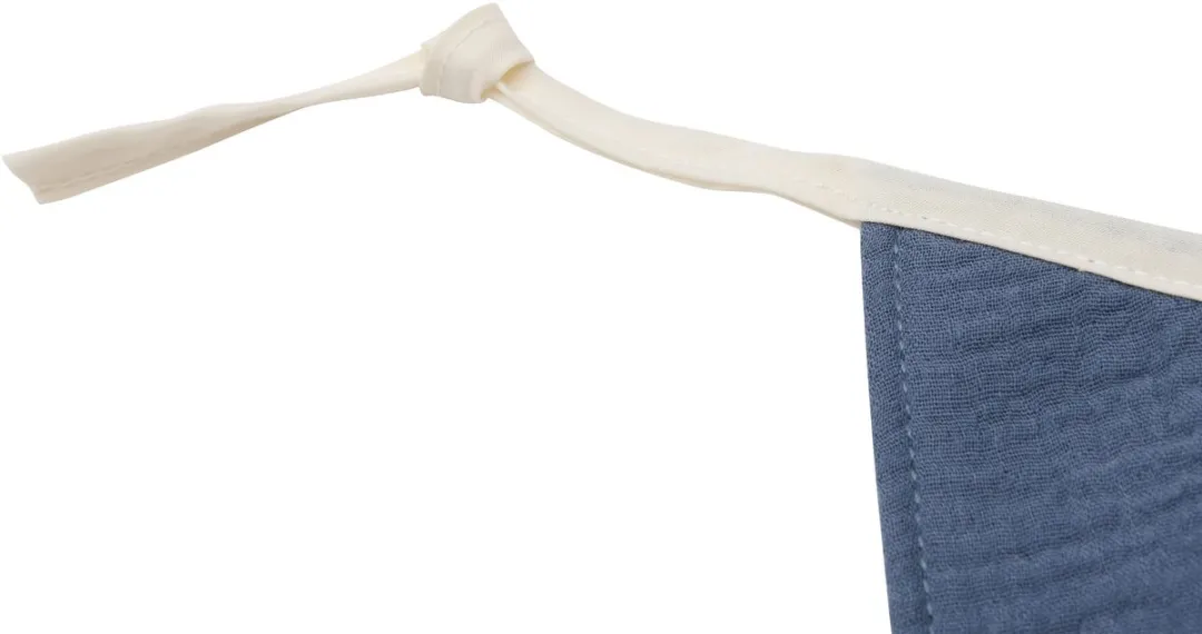 Jollein Vlaggenlijn 200x17cm - Jeans Blue/Olive Green