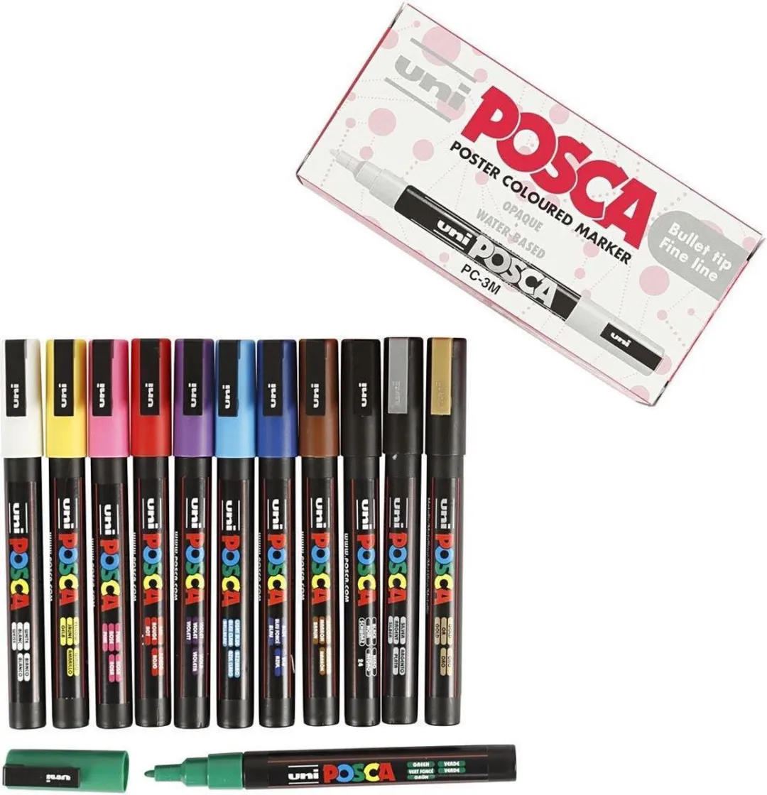Posca Uni Verfmarker Set