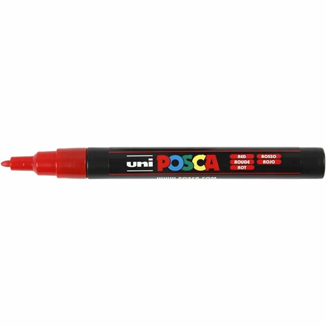 Posca Uni Verfmarker Set - 12 Stuks (3x4) - Multi