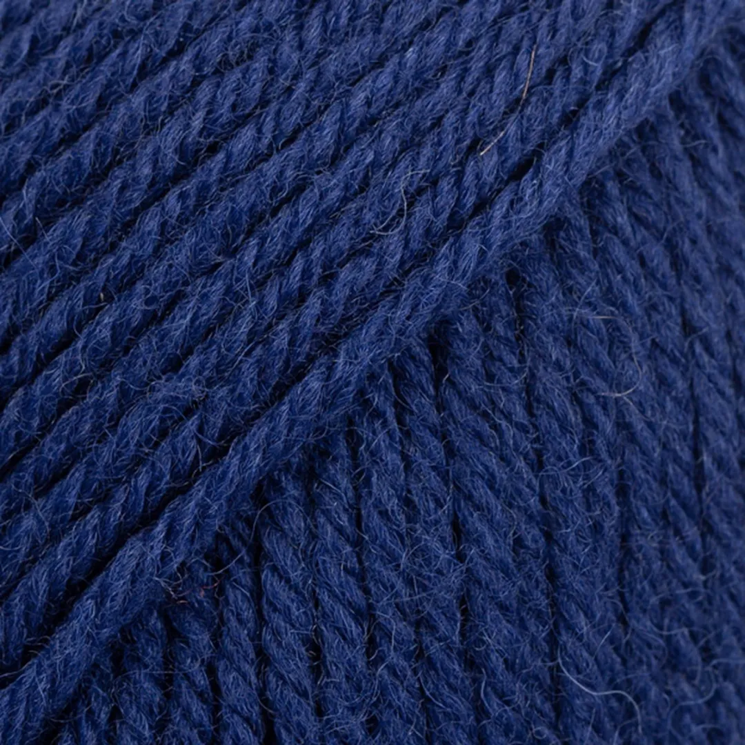 Drops Karisma Uni Colour Wol Garen 17 Marineblauw