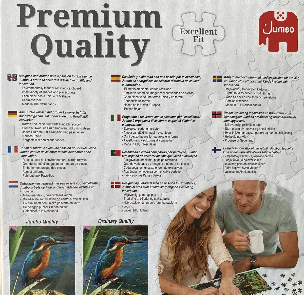 Jumbo Premium Collection Puzzel Francien Cat's Poster - 950 Stukjes