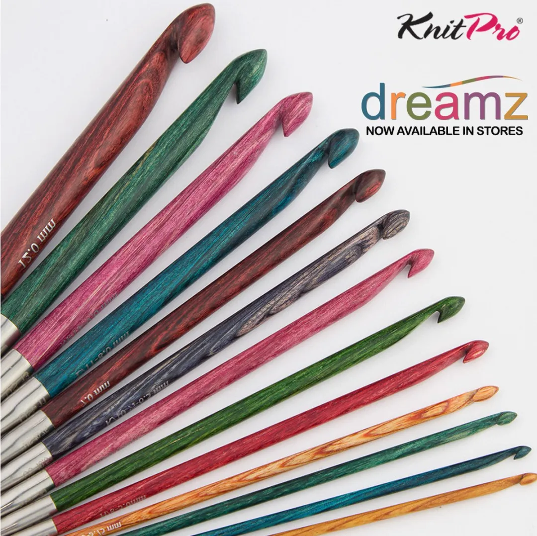 KnitPro Dreamz Tunische Haaknaald 4.00mm - Fuchsia Fan