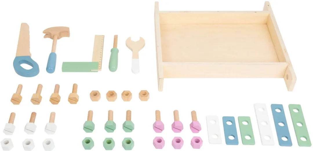 Small Foot Houten Werkbank Nordic - 30 Ondergronden