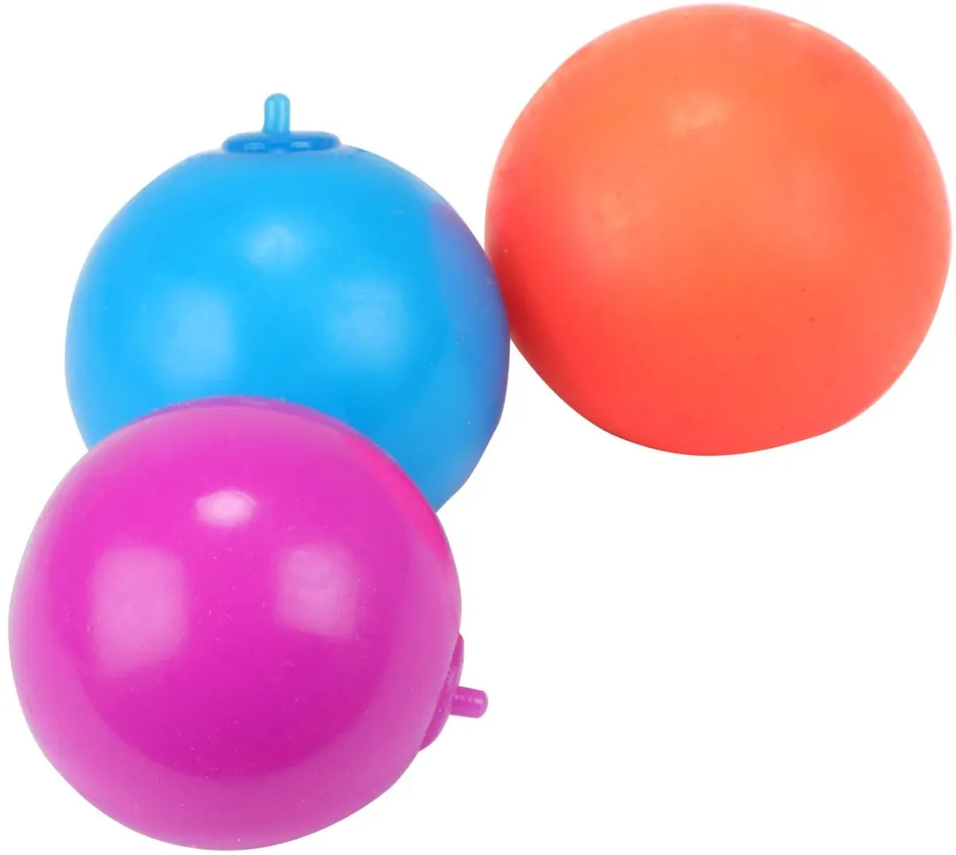 Toi-Toys Mini Anti Stressballen - 3 Stuks Multicolor