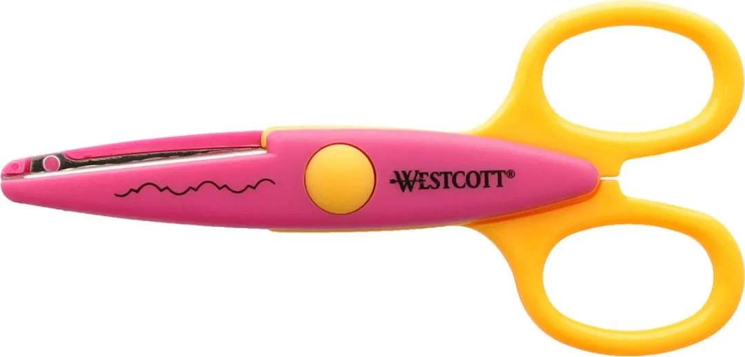 Westcott Figuurschaar AC-E42515 - 6 Stuks - Assorti Motieven