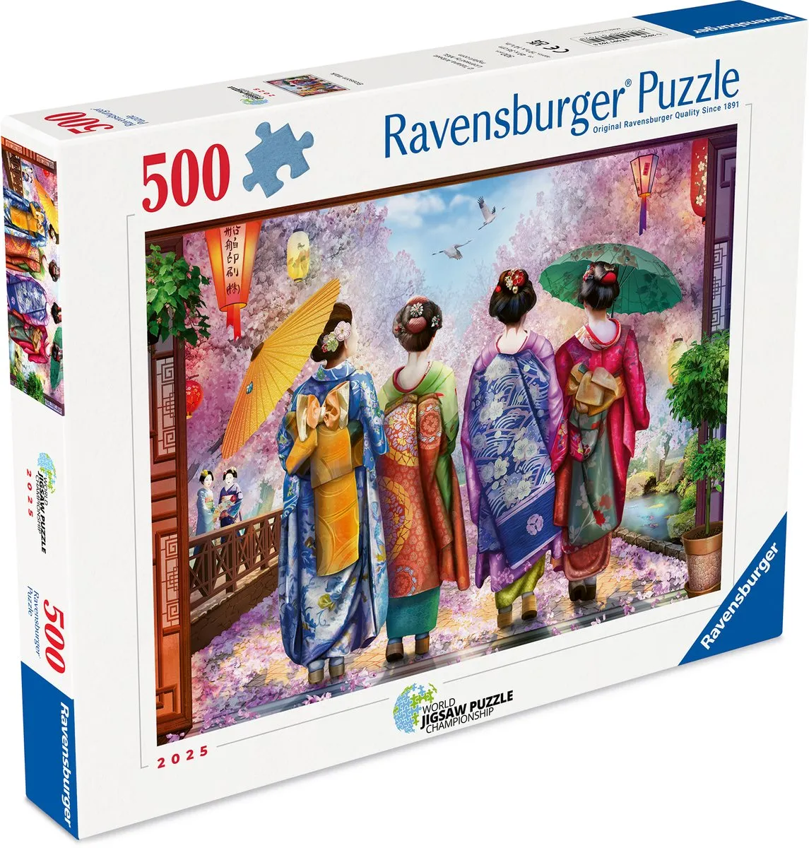 Ravensburger Kersenbloesemwandeling Legpuzzel 500 Stuks