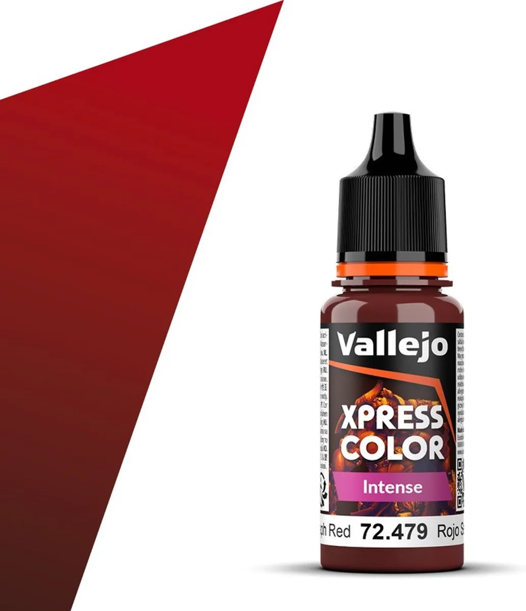 Vallejo Hobbyverf Acryl Xpress Color Seraph Red 18ml