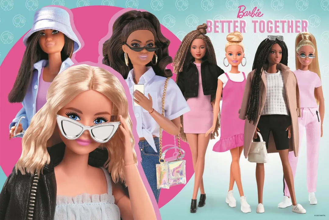 Trefl Barbie Puzzel 1000 Stuks - Multicolor