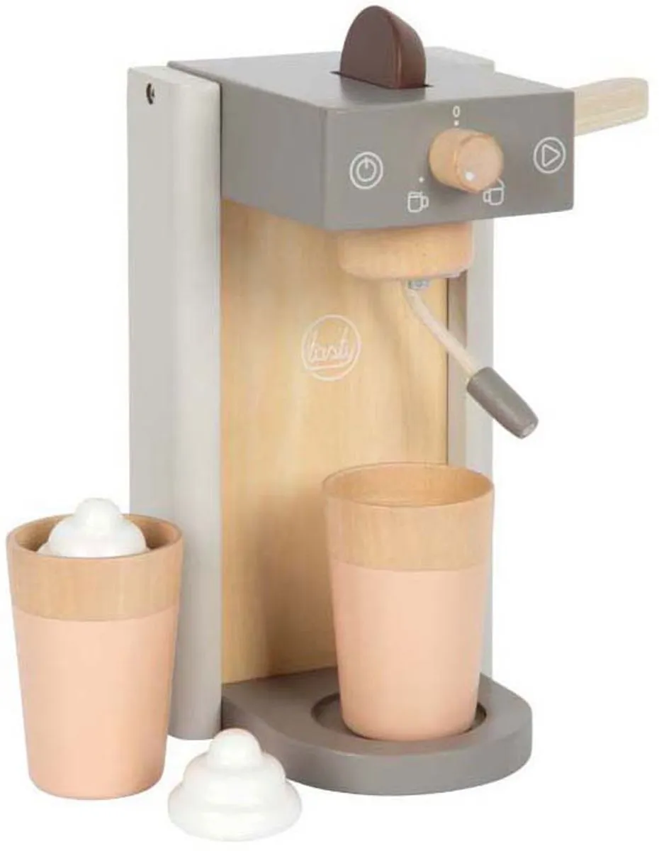 Small Foot Koffiemachine Speelset - Grijs