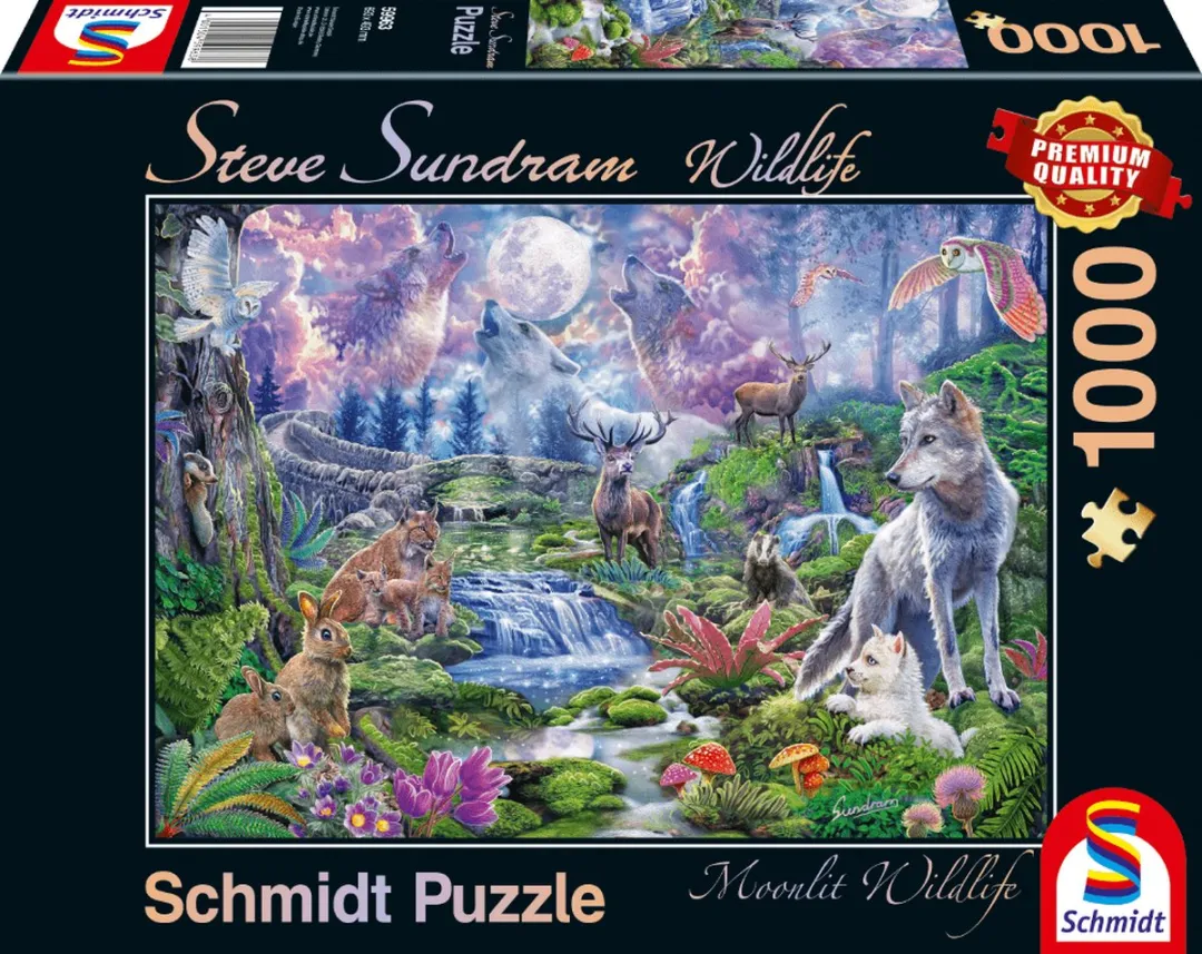 Schmidt Spiele 1000 Stuks Dierenpuzzel
