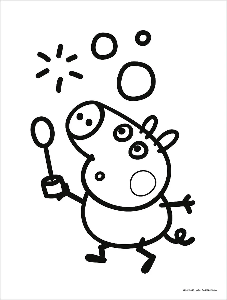 Trefl Peppa Pig Baby Maxi Good Day Puzzel - 10 Stuks - Multicolor