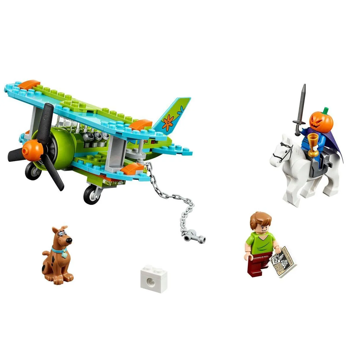 LEGO Scooby-Doo Mystery Plane Adventures 75901 - 128 Stukken