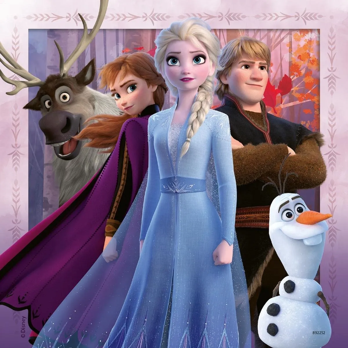 Ravensburger Disney Frozen 2 Puzzels - 3x49 Stuks - Multicolor