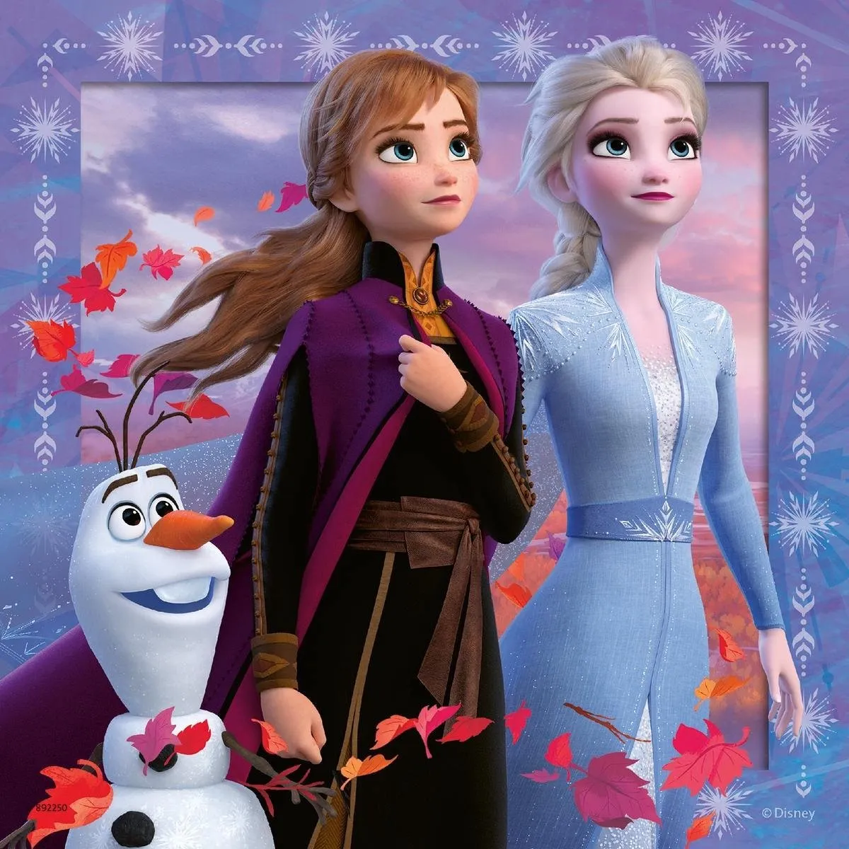 Ravensburger Disney Frozen 2 Puzzels - 3x49 Stuks - Multicolor