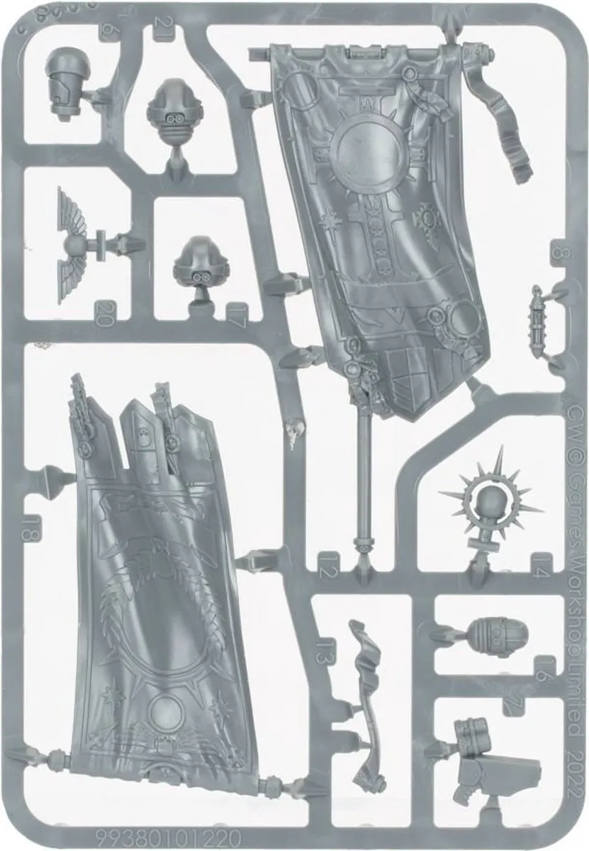 Games Workshop Space Marines Primaris Ancient - 22 Onderdelen