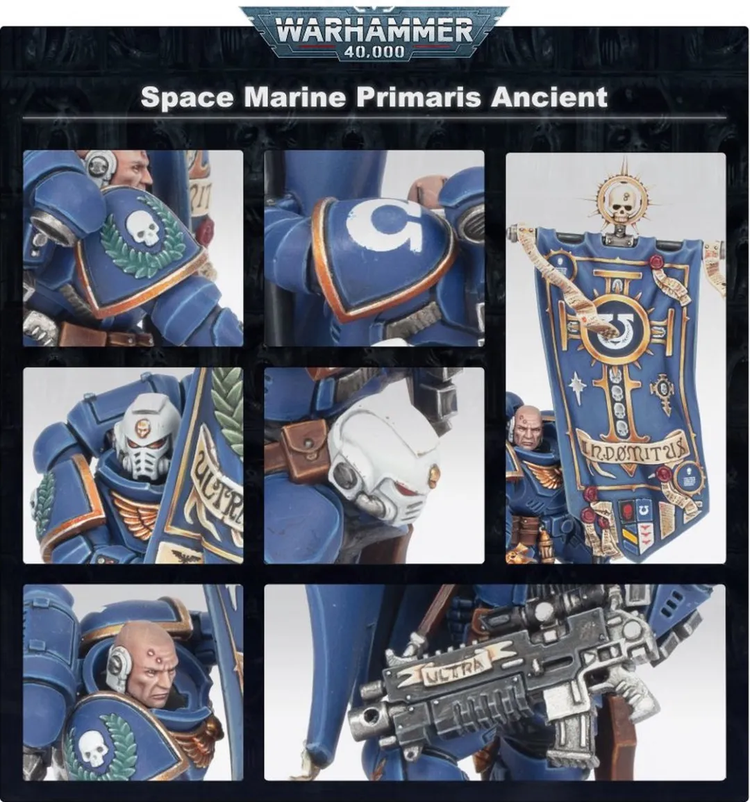 Games Workshop Space Marines Primaris Ancient - 22 Onderdelen