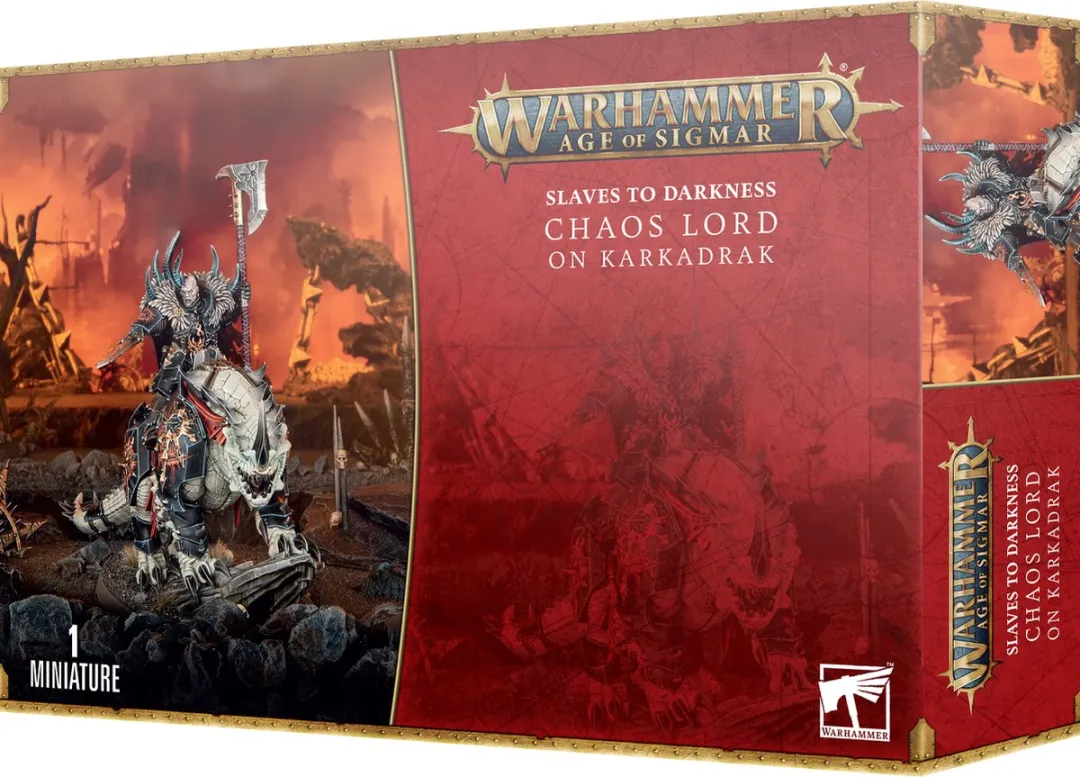 Games Workshop Slaves to Darkness Lord op Karkadrak