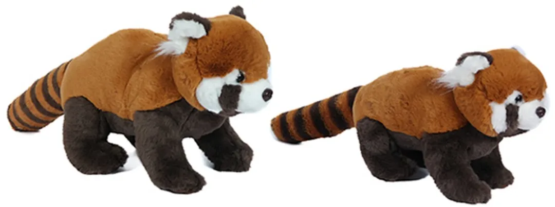 PIA Soft Toys Pluche Knuffeldier Rode Panda - 35 cm