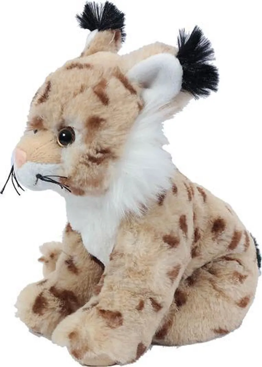 PIA Soft Toys Pluche Lynx Knuffeldier - 20 cm