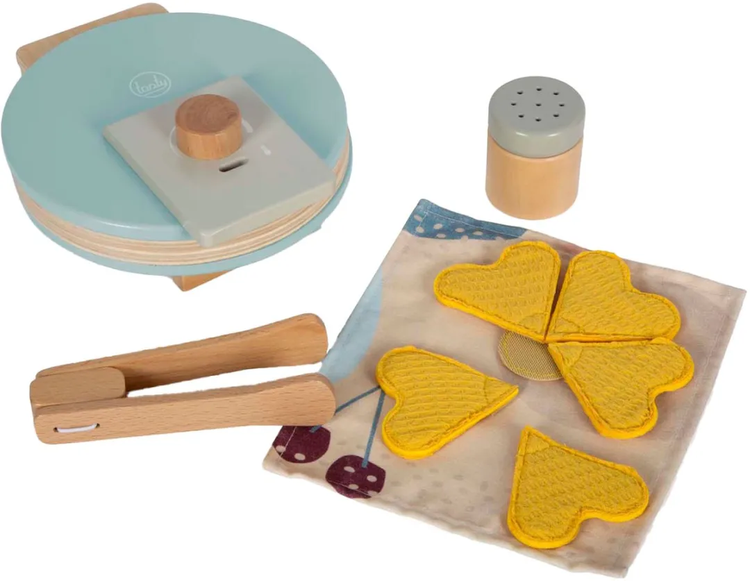 Small Foot Houten Wafelijzer Speelset