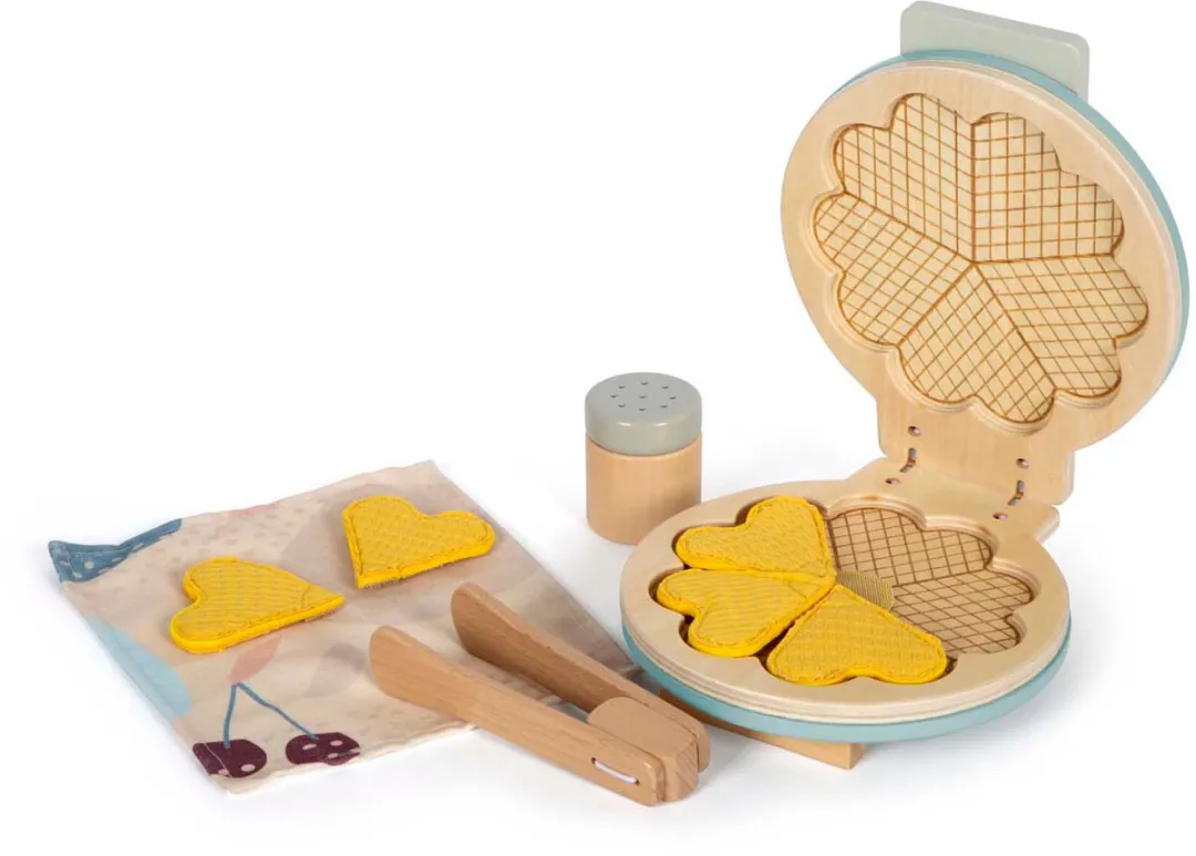 Small Foot Houten Wafelijzer Speelset - 10-delig
