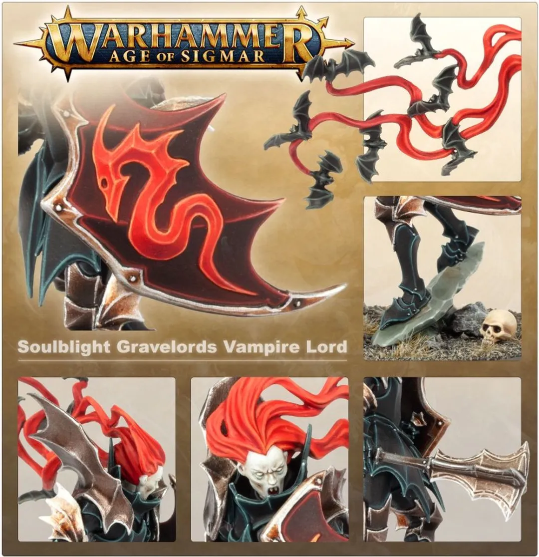 Games Workshop Soulblight Gravelords Vampire Lord