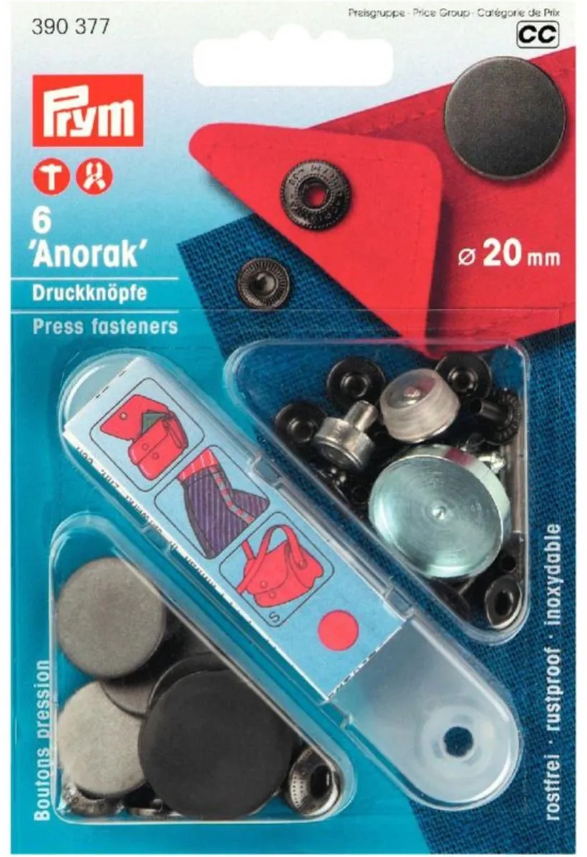 Prym Anorak 20mm Drukknoop