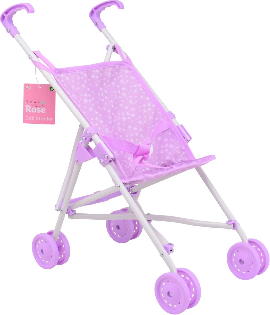 Johntoy Poppenbuggy Baby Rose 27693