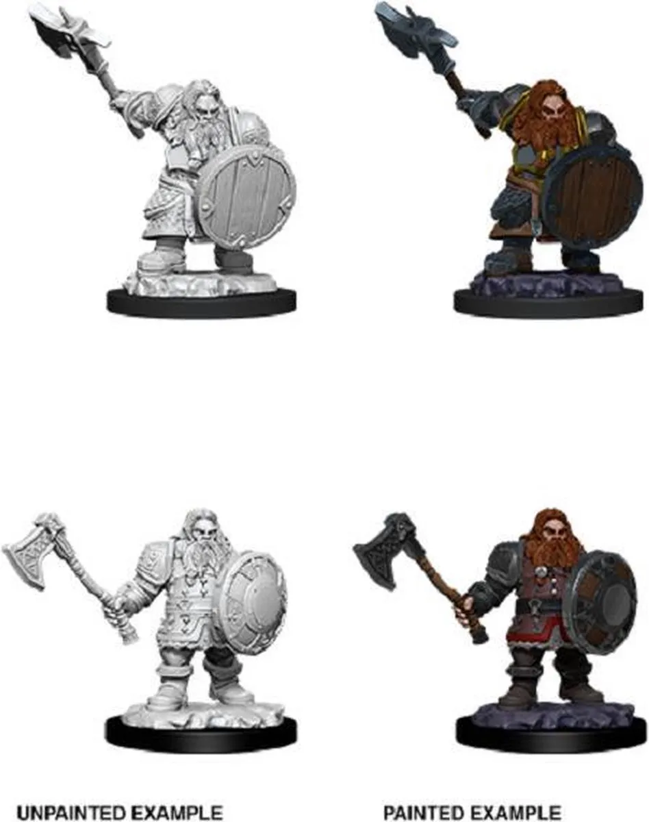 Wizkids Nolzur's Male Dwarf Fighter