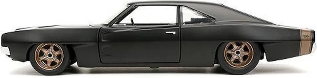 Jada Toys Dodge Charger Widebody 1968 Dom’s Zwart 1:24 - Art Nr #32614