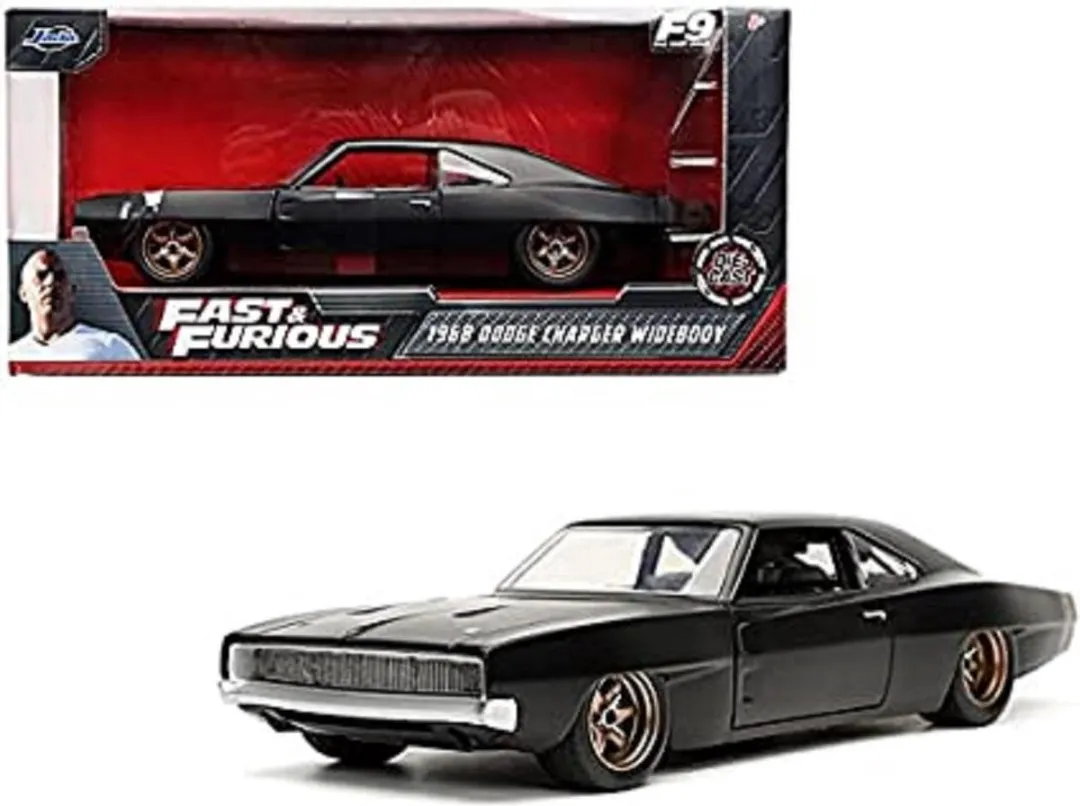 Jada Toys Dodge Charger Widebody 1968 Dom’s Zwart 1:24