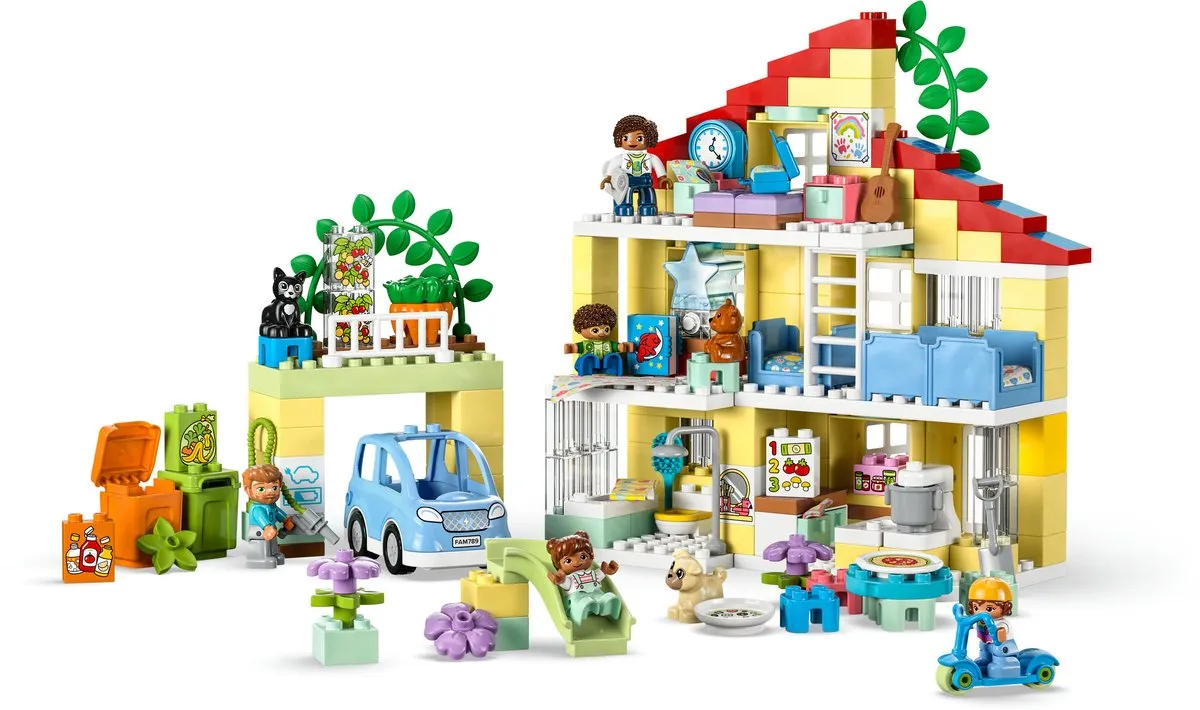 LEGO DUPLO 3-in-1 Familiehuis 10994 - 218 Stukken