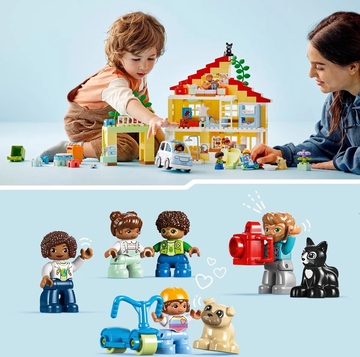 LEGO DUPLO 3-in-1 Familiehuis 10994 - 218 Stukken