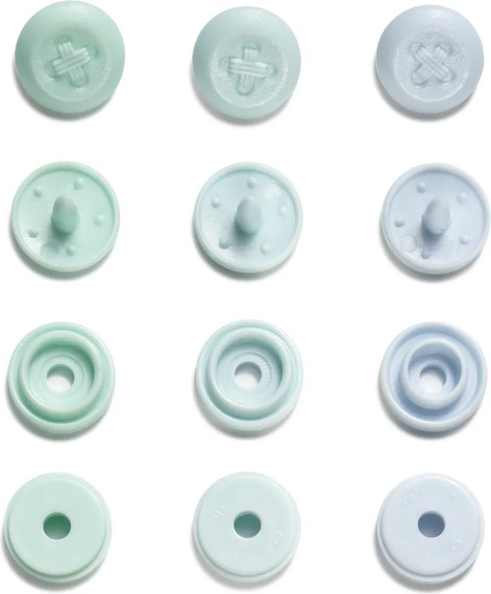 Prym ColorSnapsMini Drukknopen Blauw - 36 Stuks - afbeelding 2 van 3