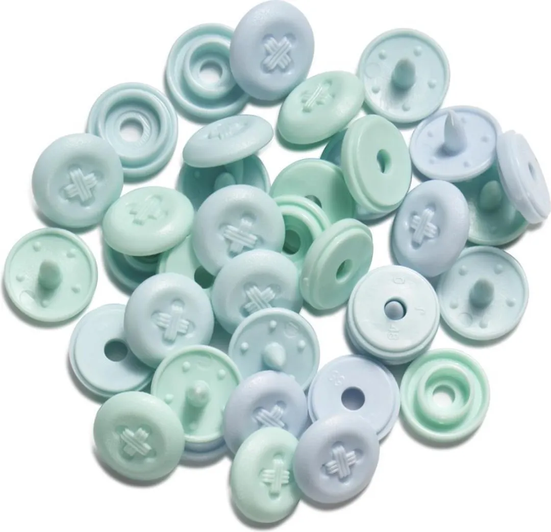 Prym ColorSnapsMini Drukknopen Blauw - 36 Stuks - afbeelding 3 van 3