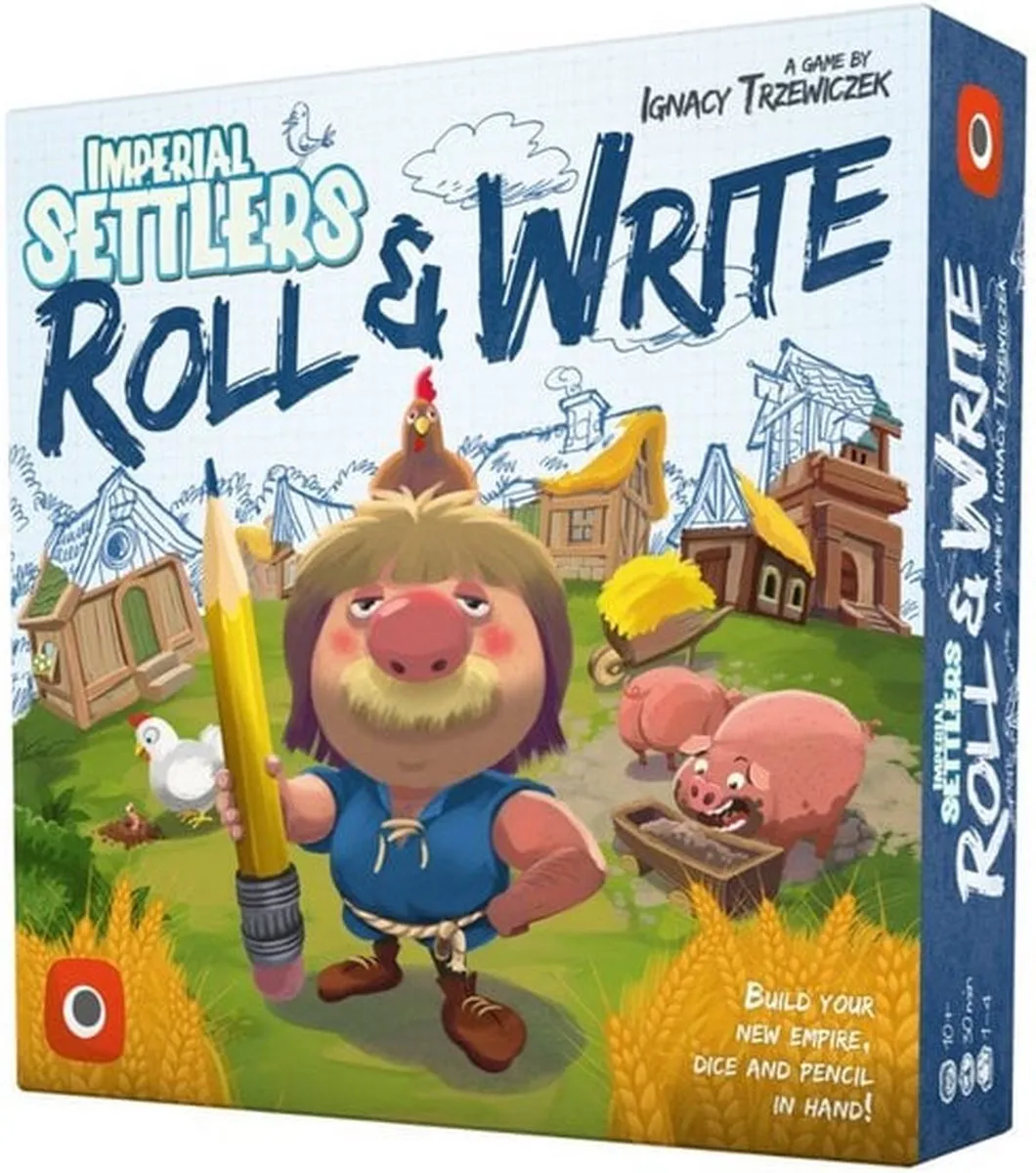 Portal Games Imperial Settlers Roll & Write POR82044 - 1-4 Spelers
