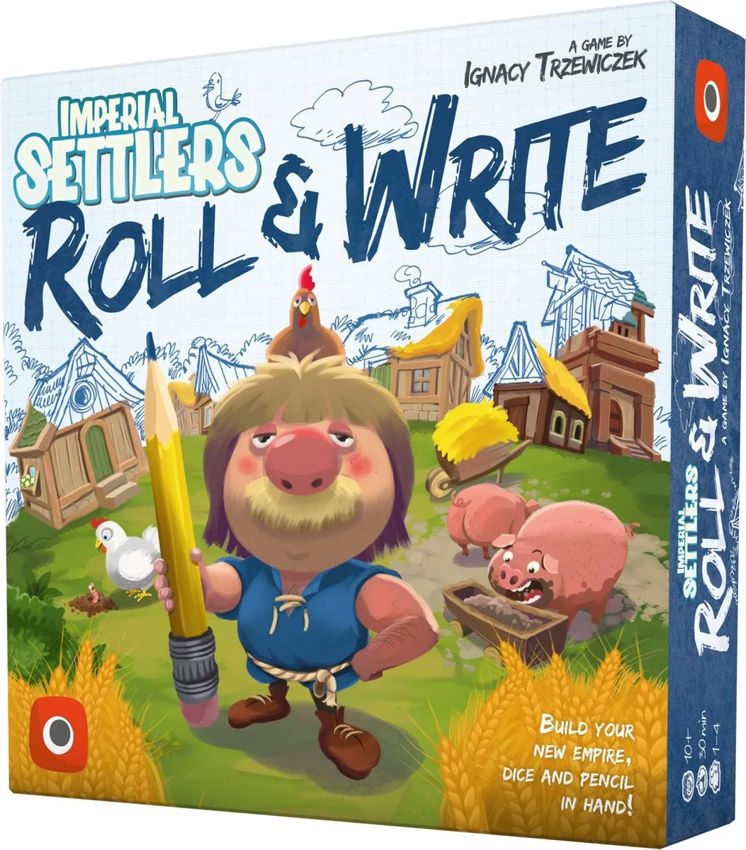 Portal Games Imperial Settlers Roll & Write POR82044