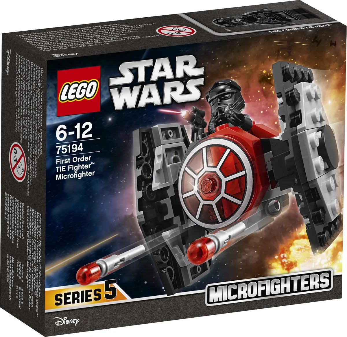 LEGO Star Wars First Order TIE Fighter Microfighter 75194