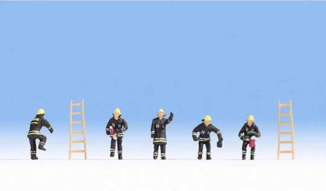 NOCH 36021 N Beschermende Kleding Figuur - Zwart/Geel
