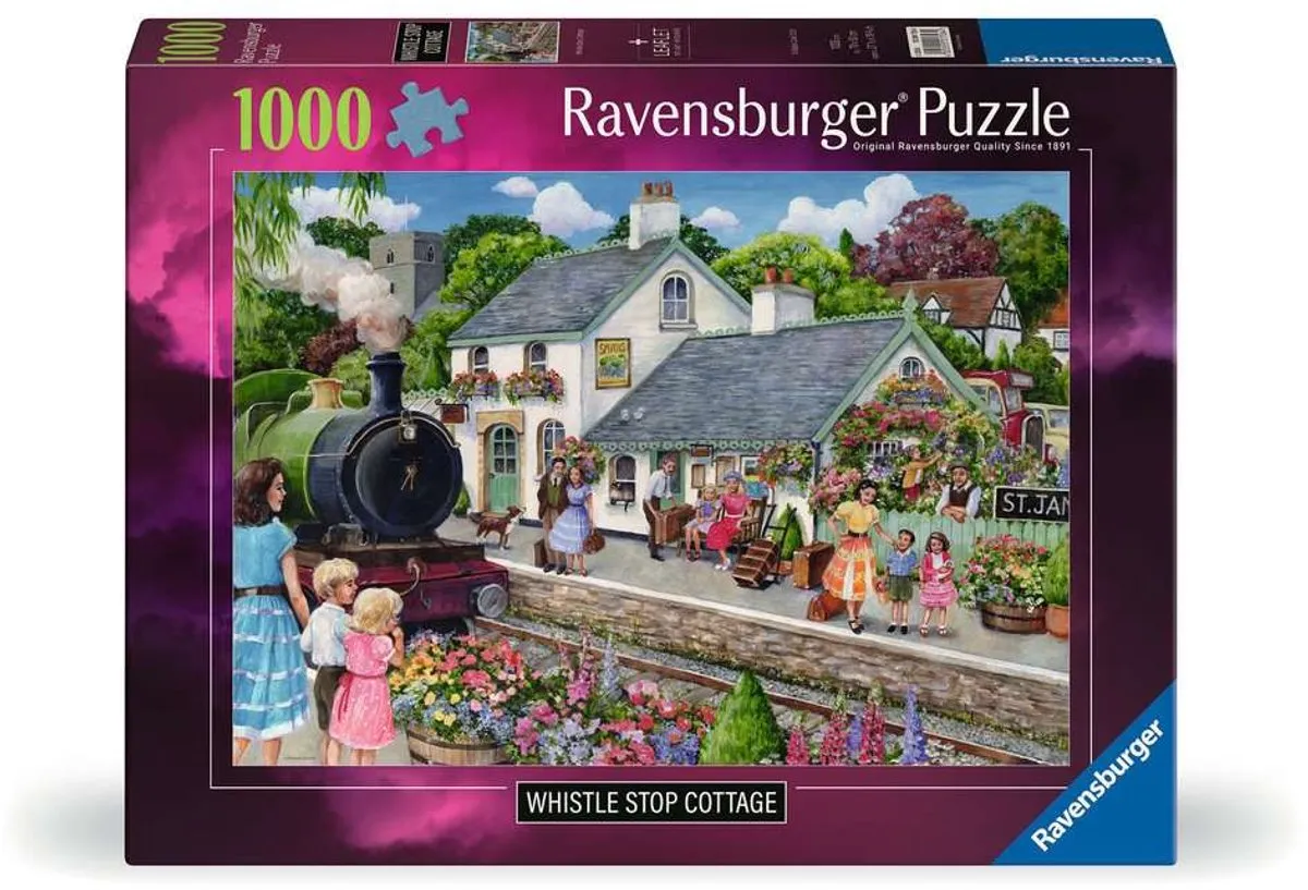 Ravensburger Whistle Stop Cottage Legpuzzel 1000 Stukjes