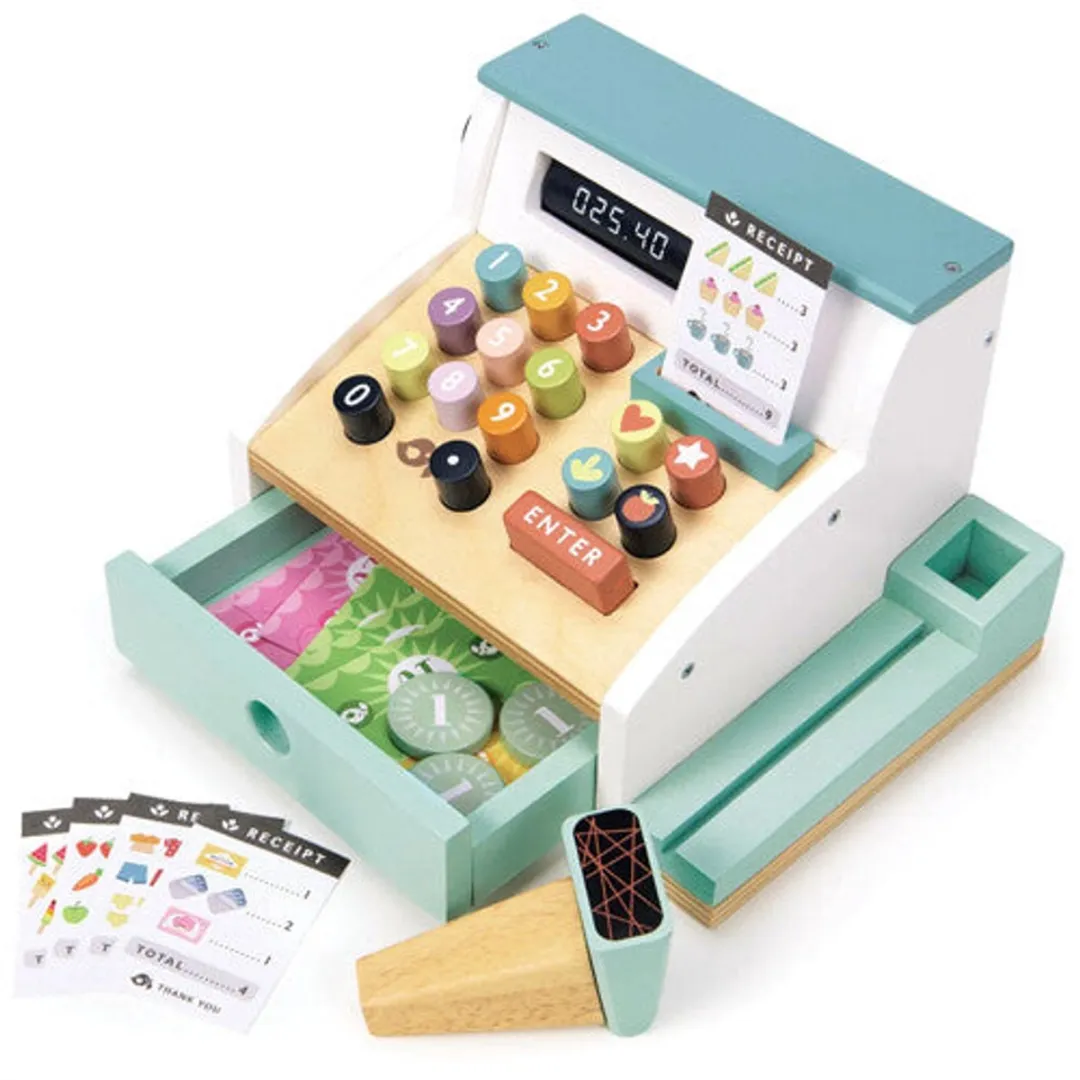 Tender Leaf Toys Kassa met Scanner - Speelgeldset