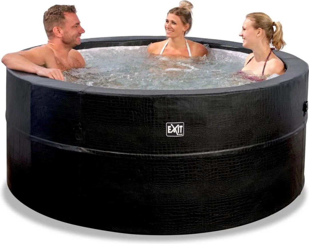 EXIT Leather Premium Spa 120 Jets 184cm - 1120L Zwart - afbeelding 4 van 6