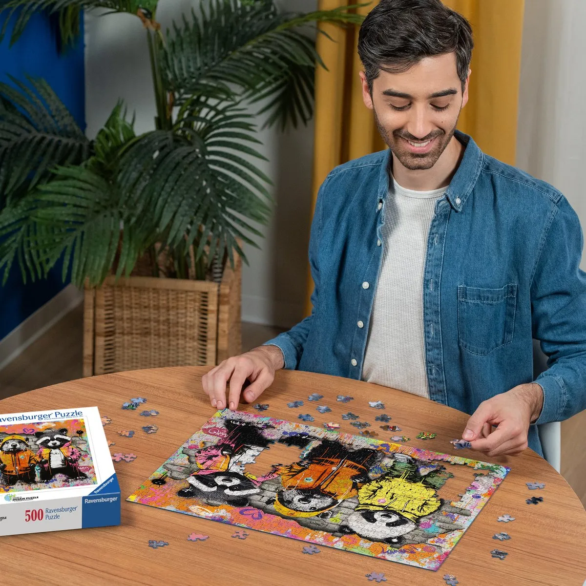 Ravensburger Pluizige Vrienden Legpuzzel 500 Stuks - Meerkleurig