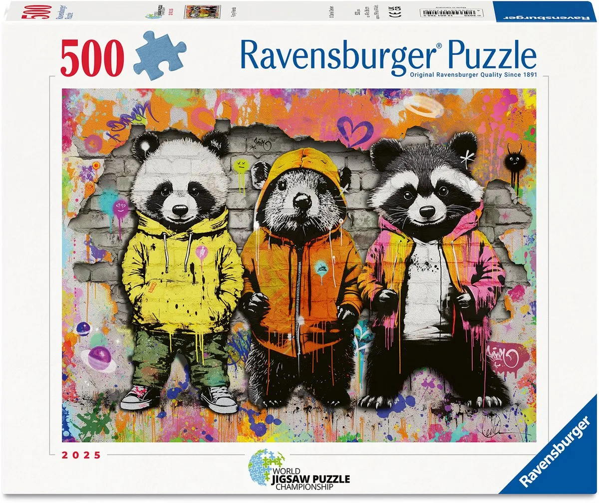 Ravensburger Pluizige Vrienden Legpuzzel 500 Stuks - Meerkleurig