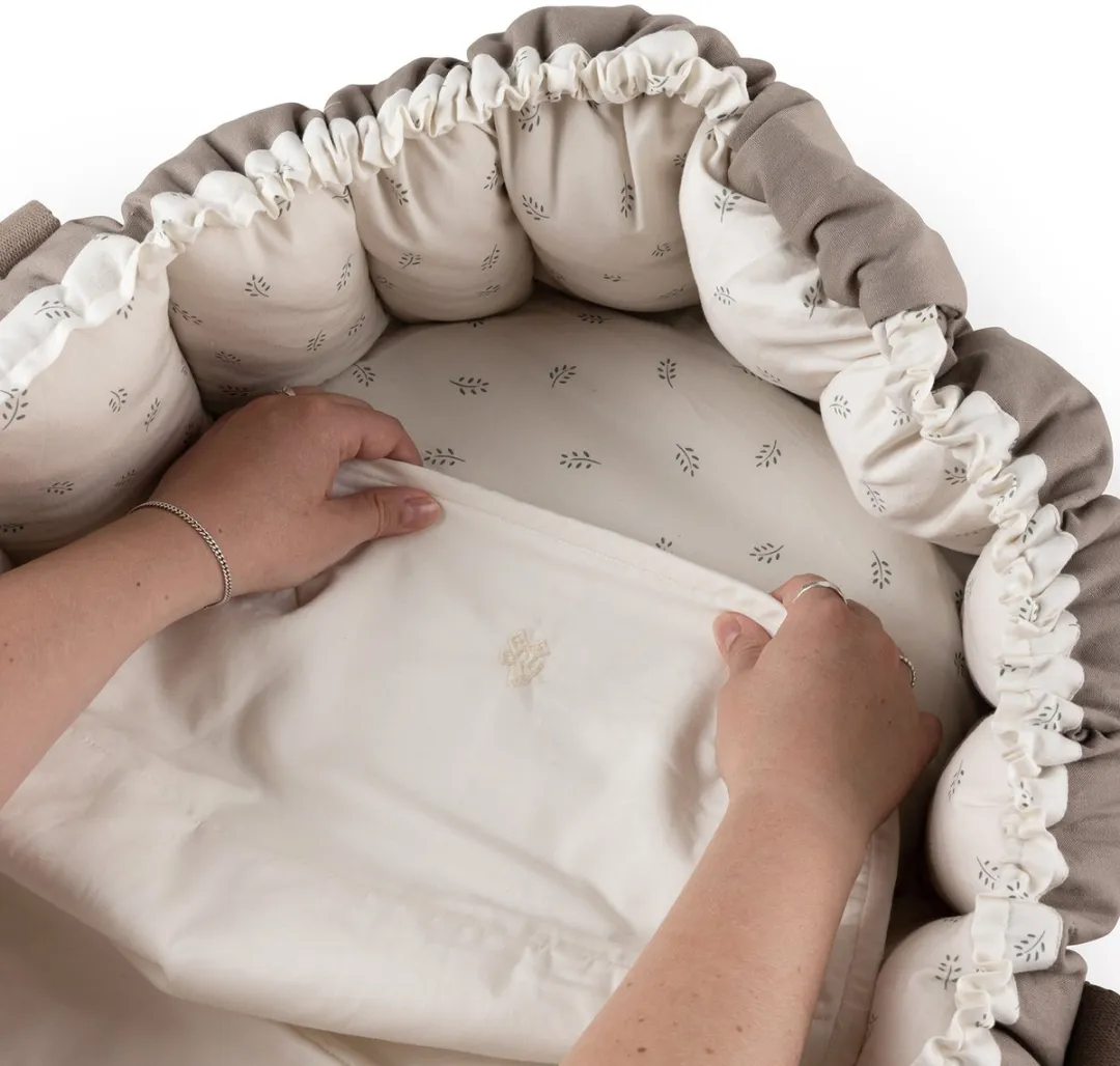 Sebra Babynest Bedwetting Sheet Hoeslaken Beige