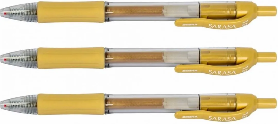 Zebra Sarasa Clip Metalic Gelpen 1.0mm