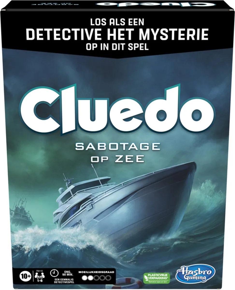 Cluedo Escape Sabotage op Zee - Bordspel (Nederlandstalig) - Gezelschapsspel