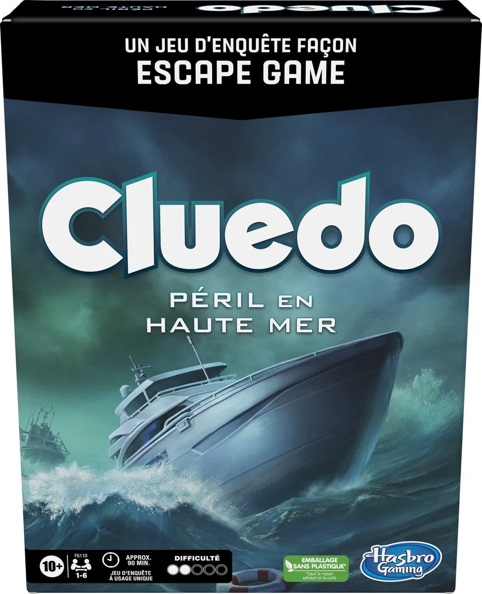 Cluedo Escape Sabotage op Zee - Bordspel (Nederlandstalig) - Gezelschapsspel