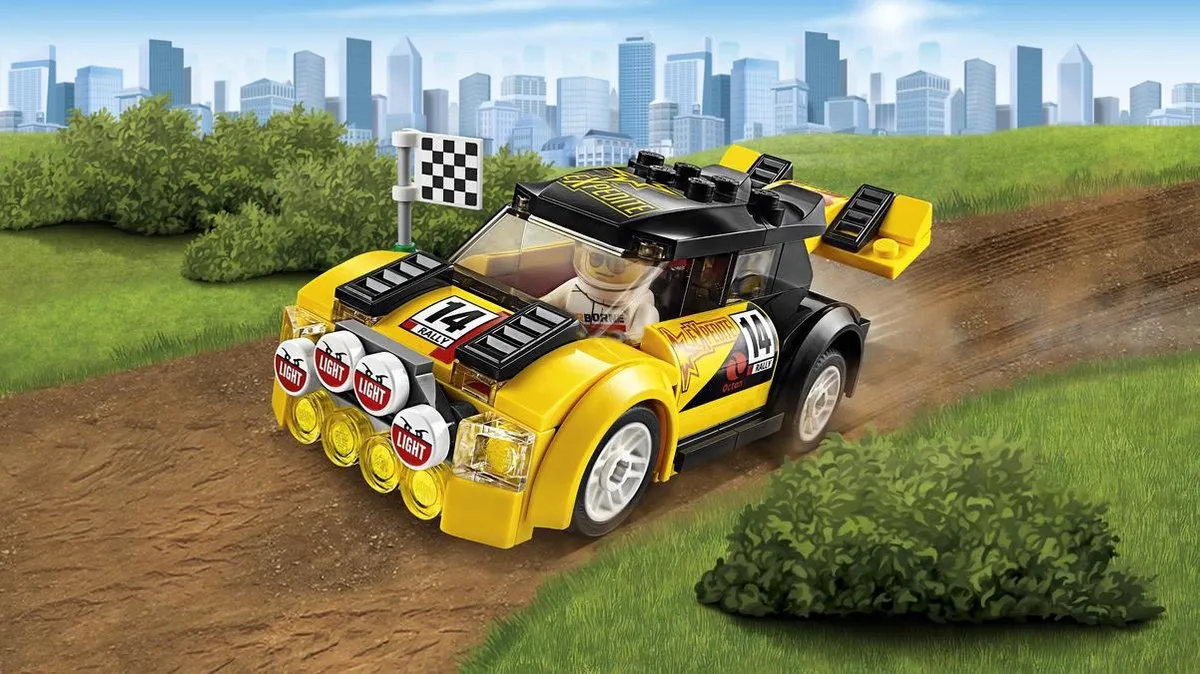 LEGO City Rallyauto 60113 - 104 Stukken