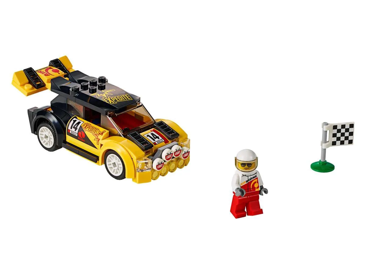 LEGO City Rallyauto 60113 - 104 Stukken